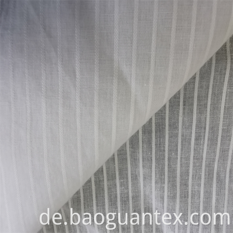 Striped Pattern Dobby Fabric